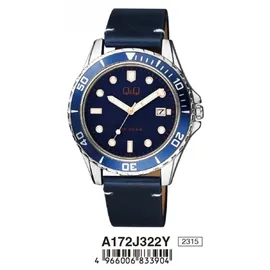 Q&Q FASHION A172J322Y Kautschuk 43,0 mm