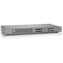LevelOne FEP-1612W120 16-Port-Fast Ethernet-PoE-Switch