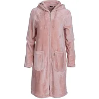 WeWo Fashion Damenbademantel WEWO FASHION "6601" Gr. M, rosa (rose), L:100cm, Wellsoft-Microfaser, Hausmäntel, unübertroffen kuschelig
