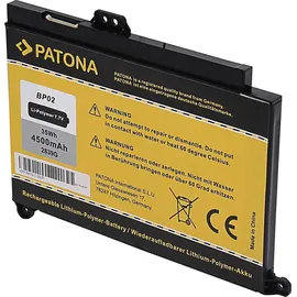 PATONA Akku für HP Pavilion PC 15 BP02 BP02XL 849569-421 849569-541 849569-542 849909-850 849569-543 BP02041XL HSTNN-LB7H HSTNN-UB7B