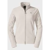 Schöffel Damen Leona3 Fleece Jacke (Größe 4XL, weiss)