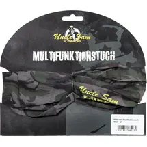 Uncle Sam Multifunktionstuch in oliv/schwarz | Gr.: onesize