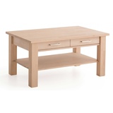 CH130B Couchtisch mit Schublade Massivholz