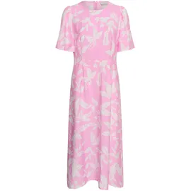 Kaffe Kleid Blusenkleid Rosa 40