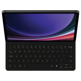 Samsung Book Cover Keyboard Slim für Galaxy Tab S9 S9 FE, schwarz