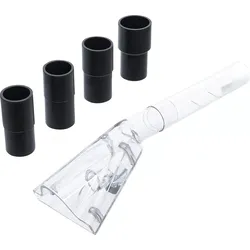 BGS 70152 Saugaufsatz groß für Druckluft Reinigungspistole mit 4 Adaptern für Artikel 70150