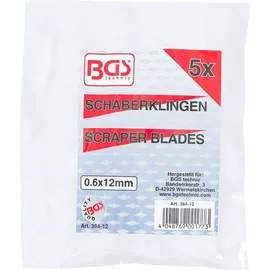 BGS Ersatz-Schaberklingen 0,6 x 12 mm