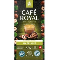 Cafe-Royal Kaffeekapseln Hazelnut, 10 Kapseln, für Nespresso