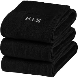 H.I.S. Kniestrümpfe 3 Paar schwarz 47-48