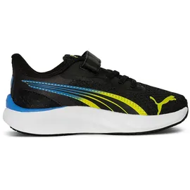 Puma Pounce Lite Kinder Black/Lime Smash/Royal Sapphire 33