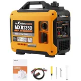 maXpeedingrods Stromerzeuger MXR2350, 2 in kW, 15kg Inverter Benzingenerator für Outdoor Stromversorgung