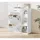 Woltu Schuhschrank 80 x 90 x 30 cm mit 1 Schublade weiß