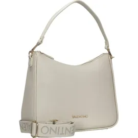 Valentino Never Hobo Bag Synthetik Beige/Weiß