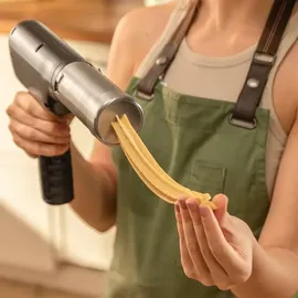 Cecotec Fun EasyPasta Kabellose Nudelmaschine für Nudeln und Spaghettis, 40 W, 200 g Kapazität, 3 Scheiben im Lieferumfang enthalten, 50 Anwendungen