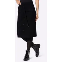 Heine Strickrock Damen Schwarz 40