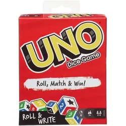 MATTEL GKD66 MATTEL Games UNO Würfelspiel