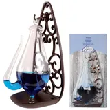 Esschert Design Glasbarometer Gusseisenhalterung