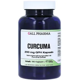 Gall Pharma Curcuma 200 mg GPH Kapseln 180 St.