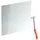 Hewi Kippspiegel 802.01.100R36 725x741x73mm, Hebel rechts, koralle