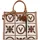 Valentino Tyle Henkeltasche Kunstleder Cuoio/Multicolor