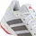 adidas Stabil Indoor Shoes, Cloud White/Aurora Met. / Semi Lucid Red, 4.5 UK