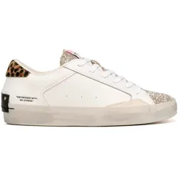 Crime London  Sneaker 20007  DISTRESSED  in Weiss, 39