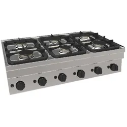 Nordcap Gasherd - GH6 - 6FLT