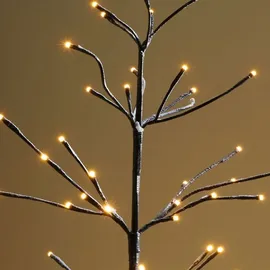 Sirius Verschneit glitzernder LED-Baum Isaac Tree In- und Outdoor LED Lichterbaum
