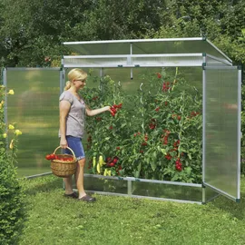 BECKMANN Tomatengewächshaus Alu HKP 16 mm 2,01 x 1,07 x 1,83 m