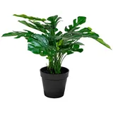 tinkaro Künstliche Zimmerpflanze Künstliche Monstera Pflanze H:45 cm Grün, tinkaro, Höhe 45 cm grün