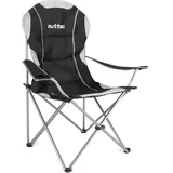 outtec Campingstuhl Faltbar Schwarz