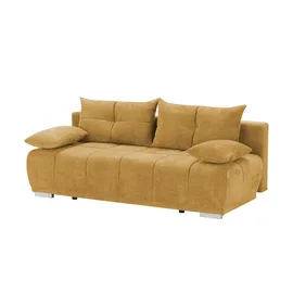 Switch Schlafsofa Gala ¦ gelb ¦ Maße (cm): B: 208 H: 92 T: 102.0