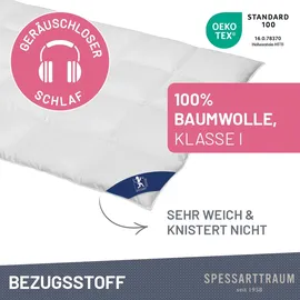 SPESSARTTRAUM »First Class« extraleicht Füllung: 90Daunen10FedernKlasse1Downpasszertifiziert 1 Stk. tlg. 5 Wärmeklassen & 6 Größen, Bestseller