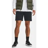 Under Armour Relaxed Fit Sweatshorts mit Logo-Print Modell Unstoppable Black, M