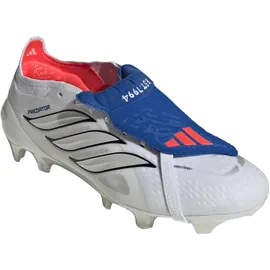 adidas Predator Elite FG Herren cloud white/zero met./team royal blue 48 2/3