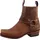 Sendra Herren Biker Stiefelette 8286 Braun - Braun - 47