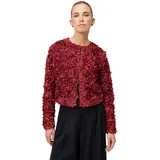 Zero Damen mit 3D Blumen 38, Cabernet | 38