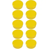 DAHLE Haftmagnet 95538-21464 38mm gelb 10 St./Pack.