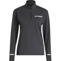 adidas Terrex - Women's Terrex Xperior Half Zip Longsleeve - Longsleeve Gr L grau