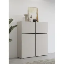 OTTO home Cross 119,5 x 139 x 40 cm Braun