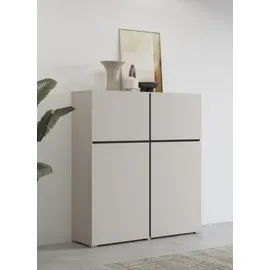 OTTO home Cross 119,5 x 139 x 40 cm Braun