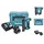 Makita DFN 350 RFJ Akku Stauchkopfnagler 18 V 15 - 35 mm mit 2 x 3,0 Ah Akkus + Ladegerät + Makpac