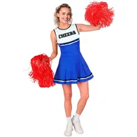 W WIDMANN MILANO Party Fashion - Kostüm Cheerleader, Kleid, High School, Tänzerin, Karneval, Football Mottoparty
