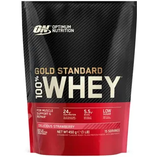 Optimum Nutrition Gold Standard 100% Whey Double Rich Chocolate Pulver 450 g