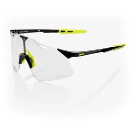 100% Hypercraft Photochromic Sportbrille (Größe One Size, schwarz)