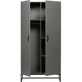 Woood Morris Garderobenschrank 195 x 100 x 0 grau