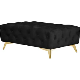 Home Affaire Polsterhocker Glynis Polyester 120 x 45 x 80 cm Grau