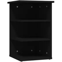 vidaXL Beistellregal 35 x 35 x 55 cm Schwarz