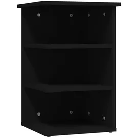 vidaXL Beistellregal 35 x 35 x 55 cm Schwarz