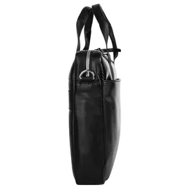 Bugatti Comet bags Aktentasche Leder 36 cm Laptopfach schwarz